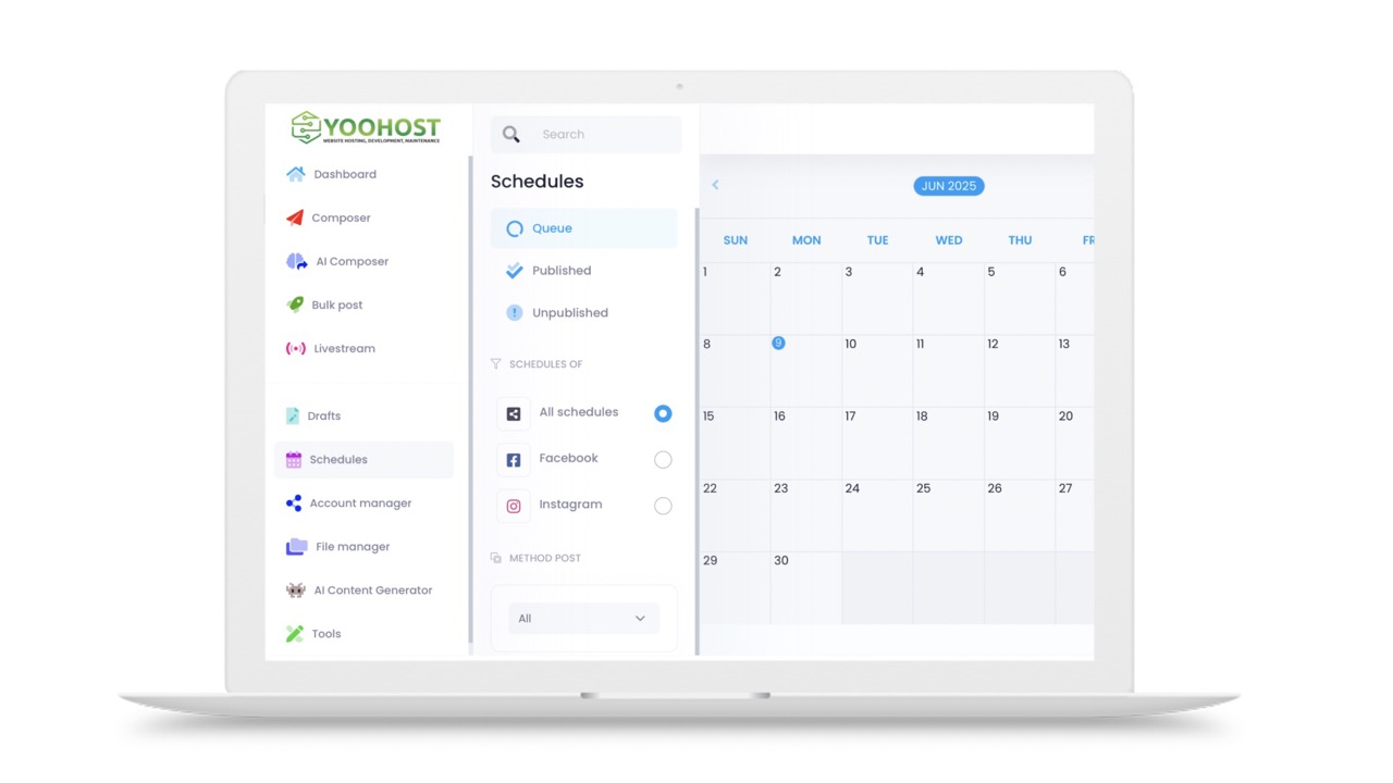 Yoohost SMM Tool